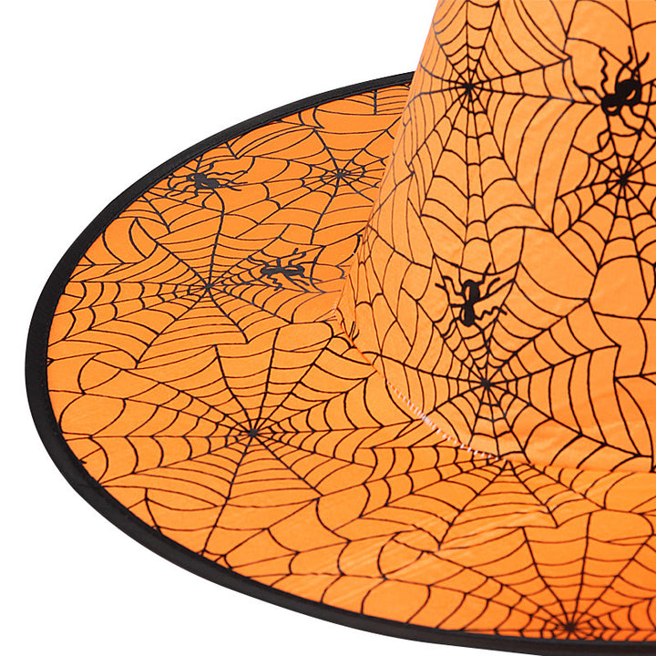 Halloween Themed Spider Web Costume Hat