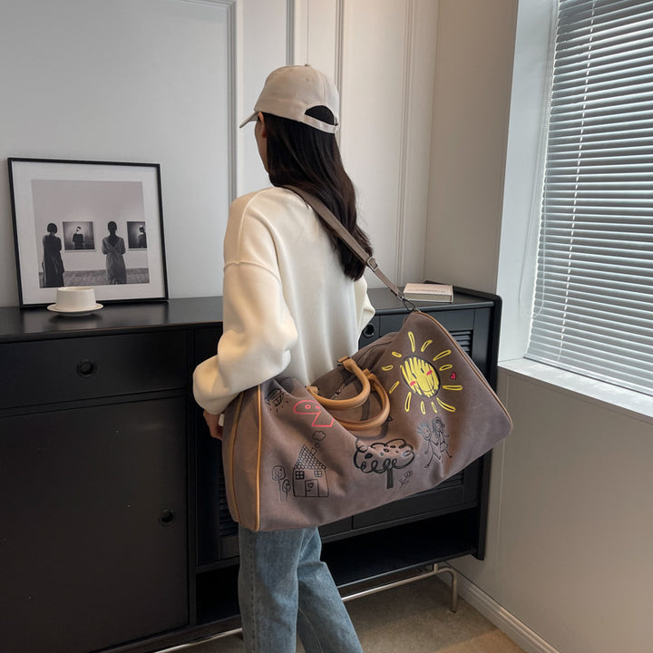 Canvas Art Travel Duffle Bag Stornfield