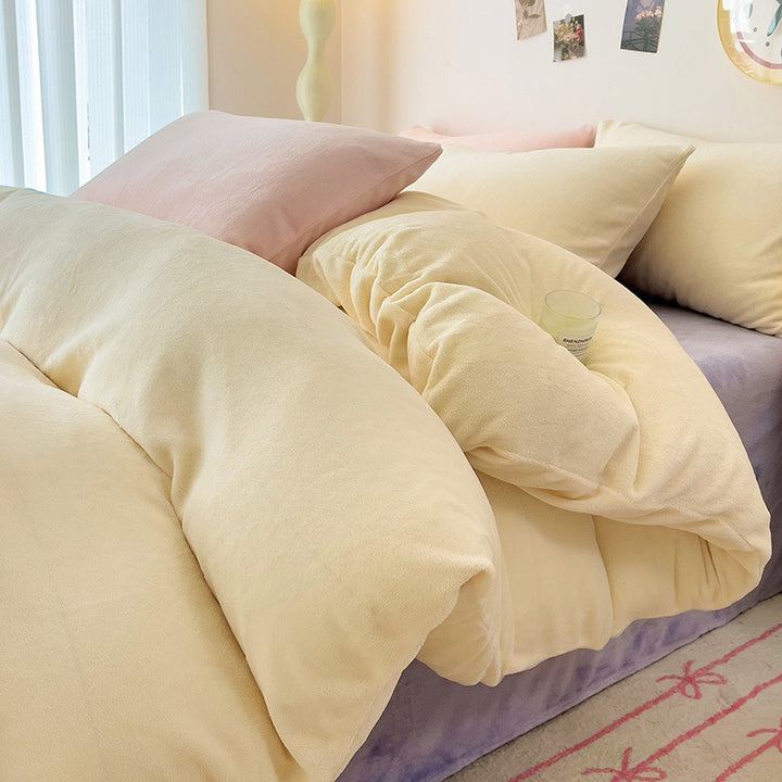Cozy Striped Bedding Set