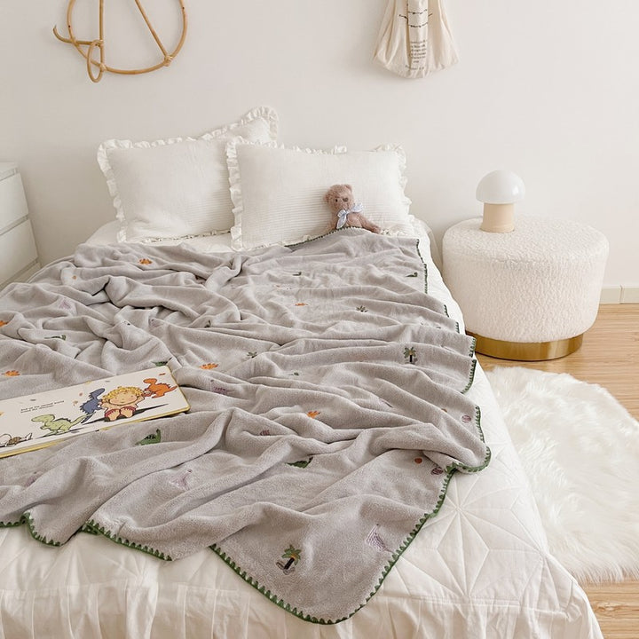 Unisex Soft Snuggle Blanket with Unique Animal Design Stornfield