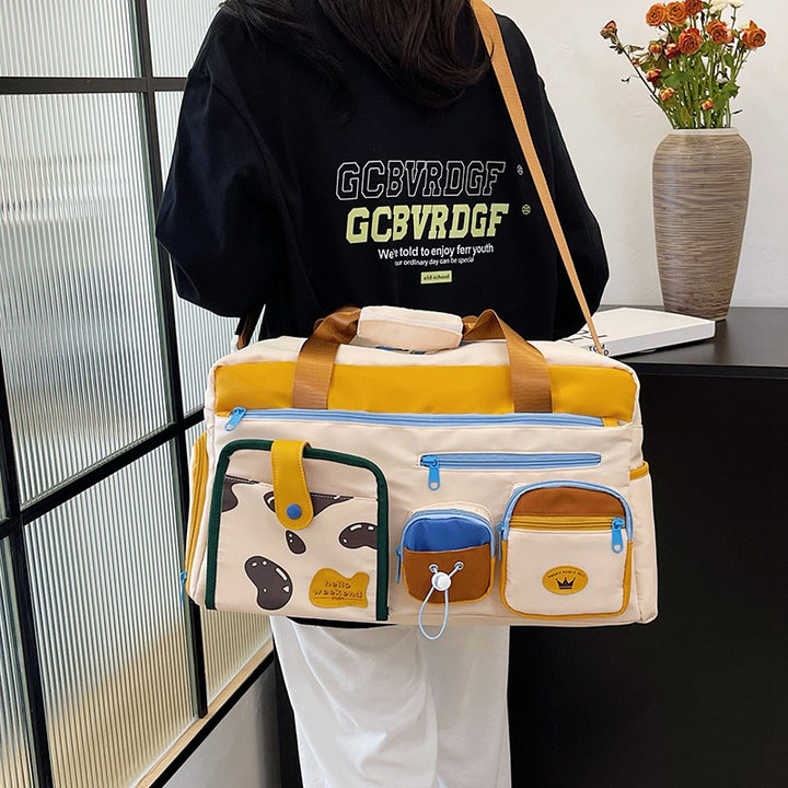 Playful Pet-Themed Travel Duffle Bag Stornfield