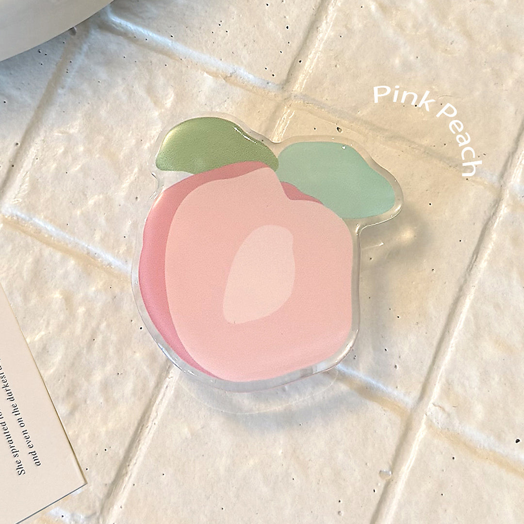 Original coaster in peach-shaped design Stornfield
