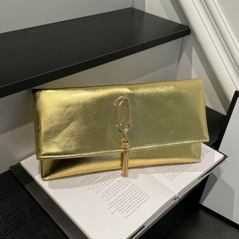 Glamorous Metallic Evening Clutch