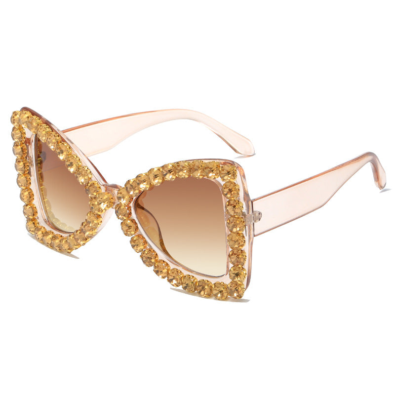 Ladies Glamorous Sunglasses with Crystal Decoration Stornfield