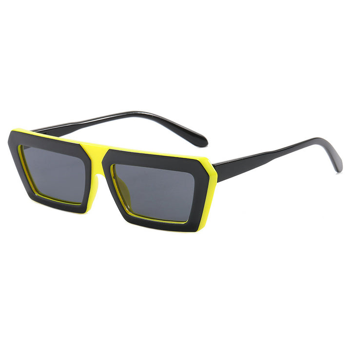 Women's fashionable sunglasses with a distinctive square frame and polarizing lenses Stornfield