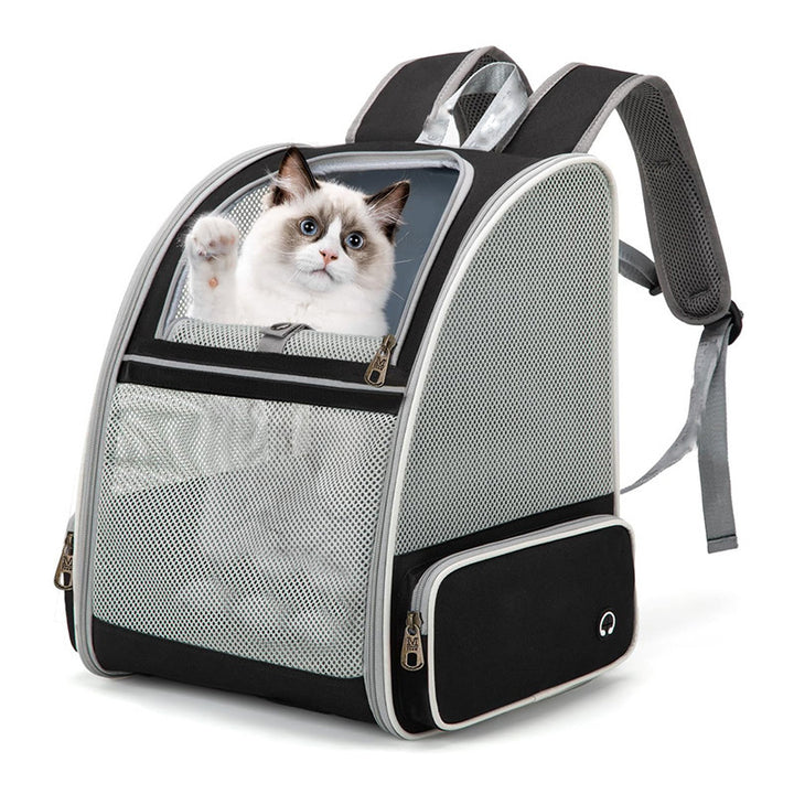 Pet Backpack with Breathable Mesh Inserts Stornfield