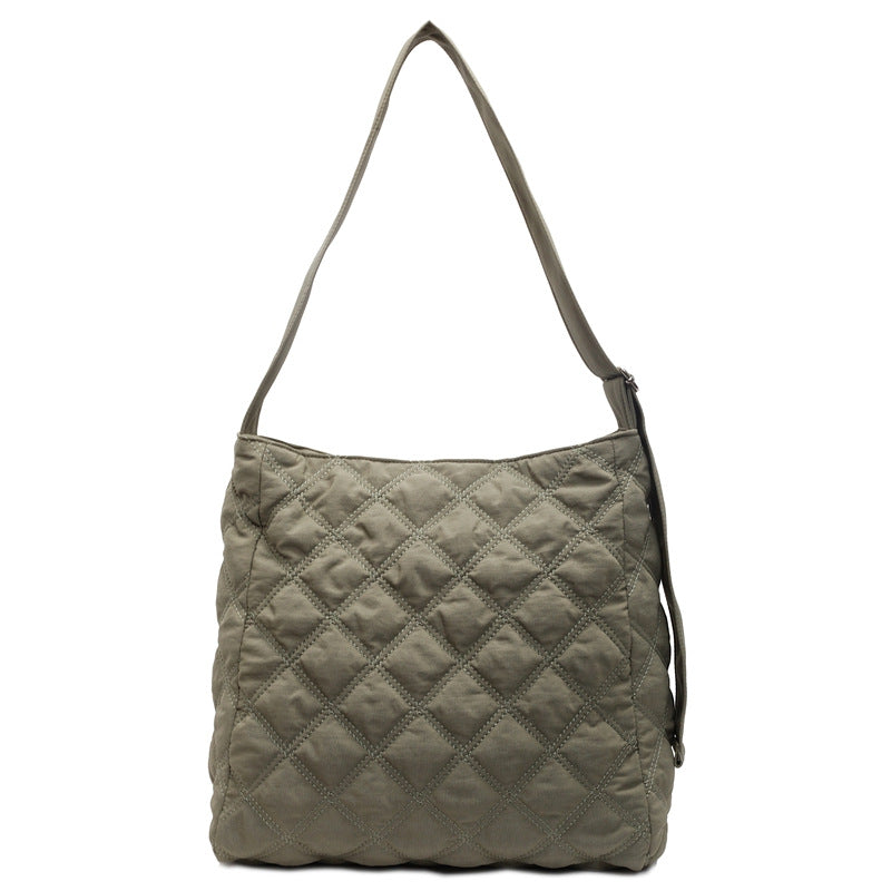 Quilted Soft Fabric Shoulder Bag Stornfield