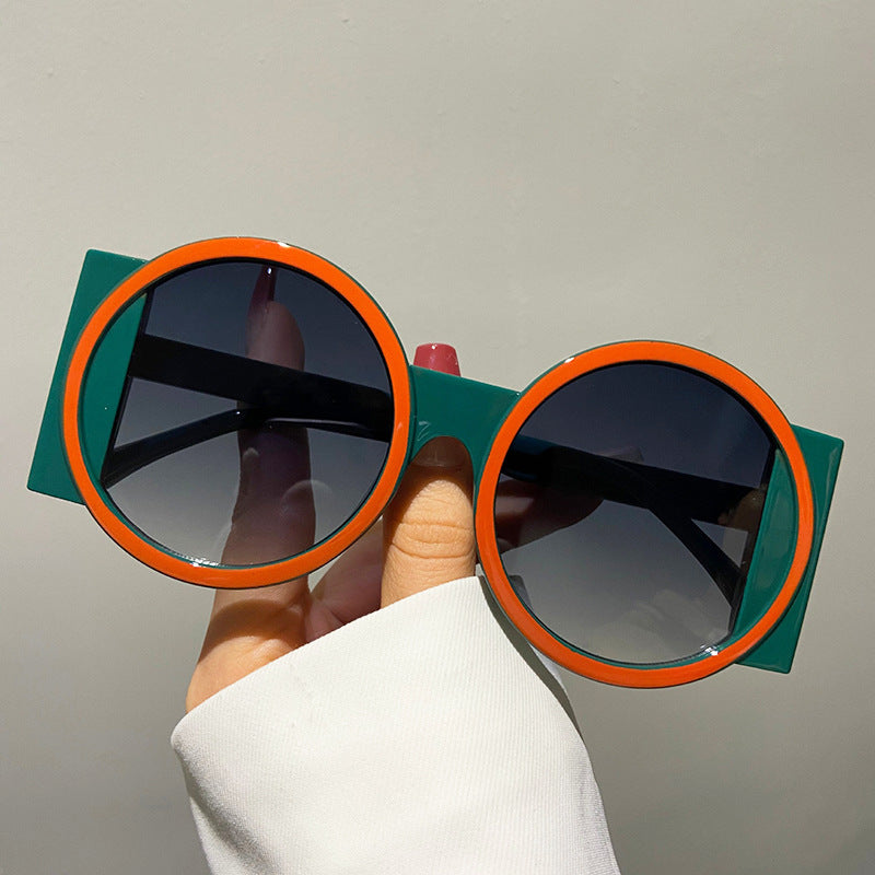 Women's oversized sunglasses with square frame and UV protection Stornfield
