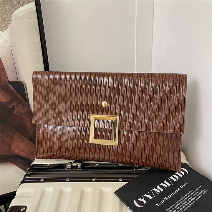WoElegant Textured Evening Clutch Stornfield