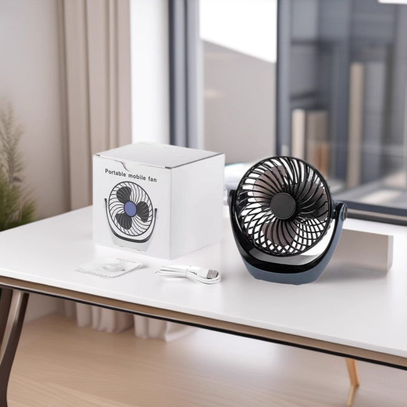 Unisex High-Performance Adjustable Desk Fan Stornfield