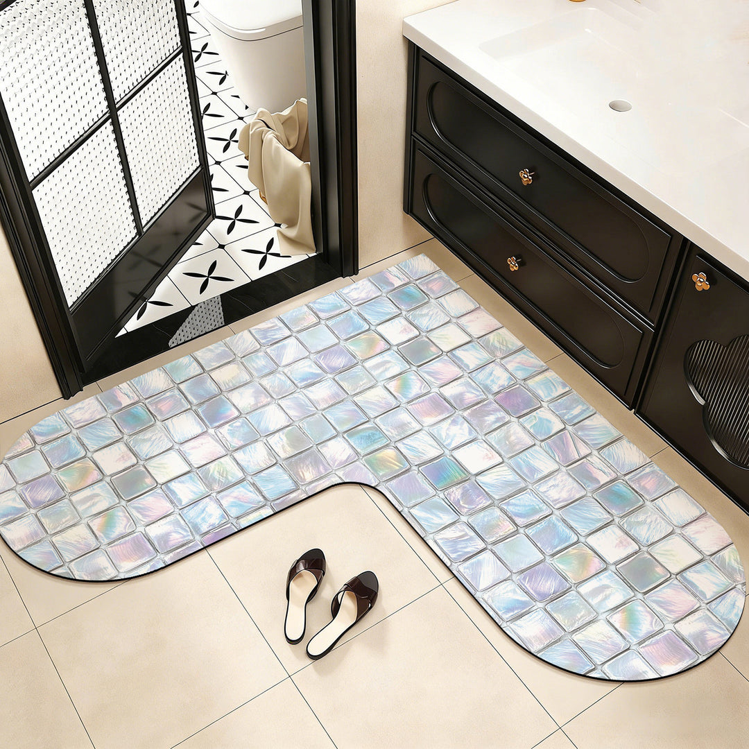 Memory Foam U-Shaped Bath Mat
