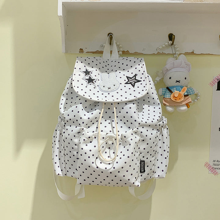 Cute Animal-Themed Polka Dot Backpack Stornfield