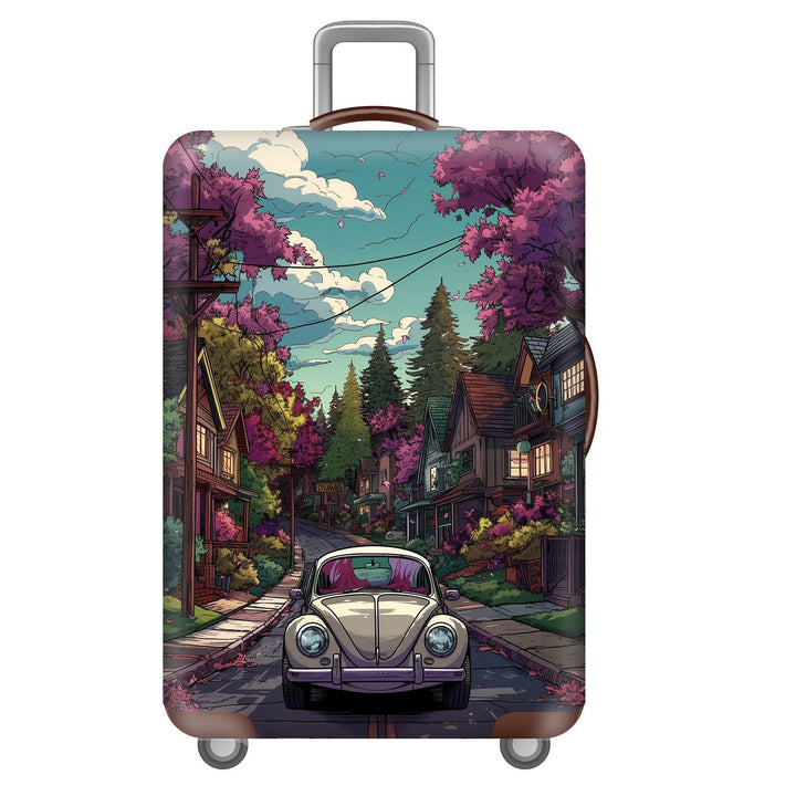 Unisex Hard Shell Suitcase with Inspiring Cityscape Stornfield