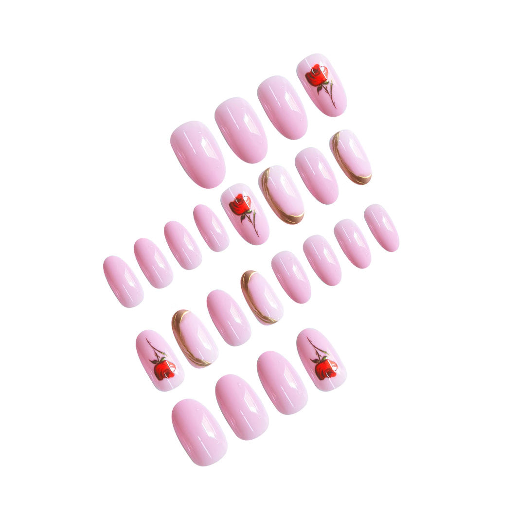 Floral Rose Nail Art Stornfield