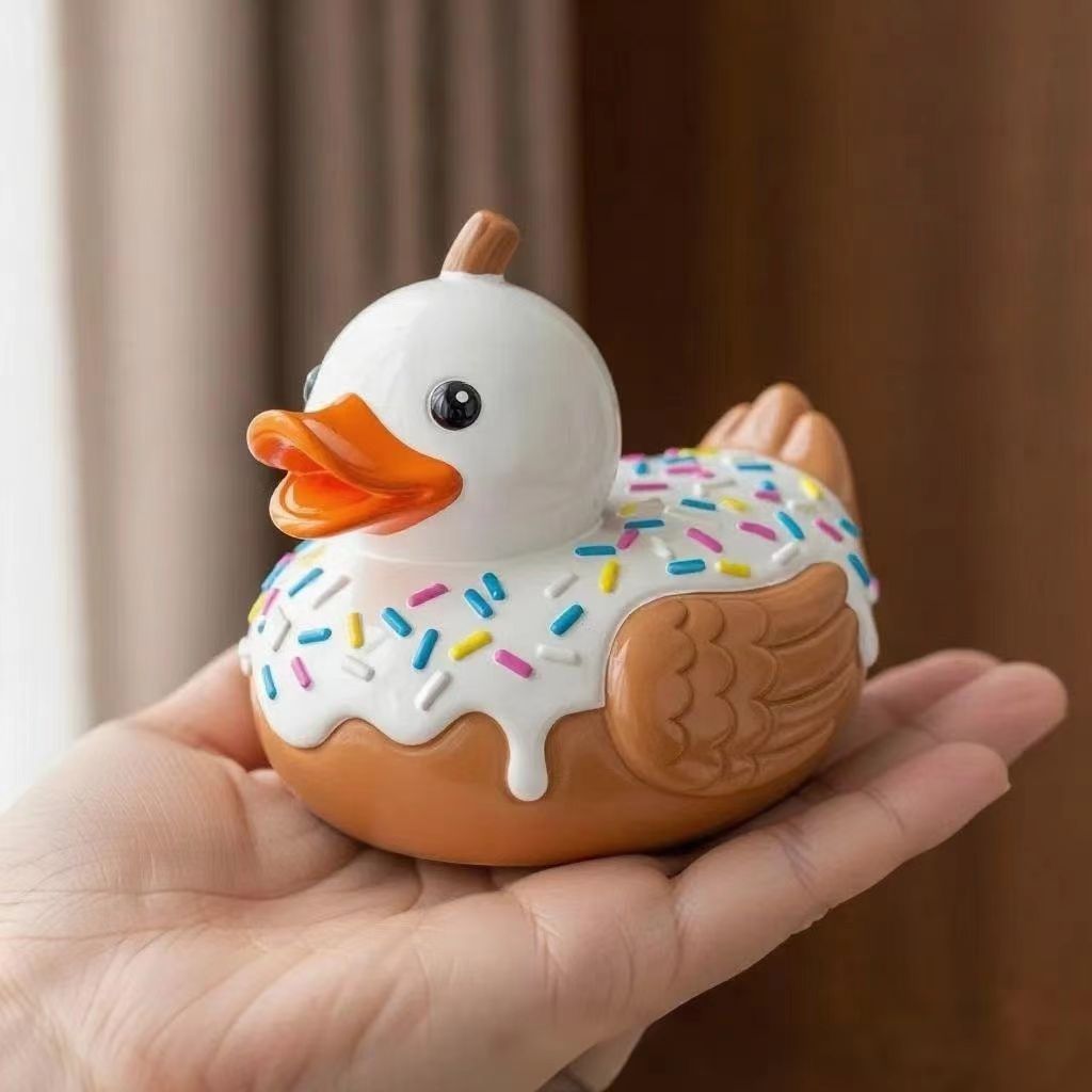 Decorative figure rubber duck with surprise element Stornfield