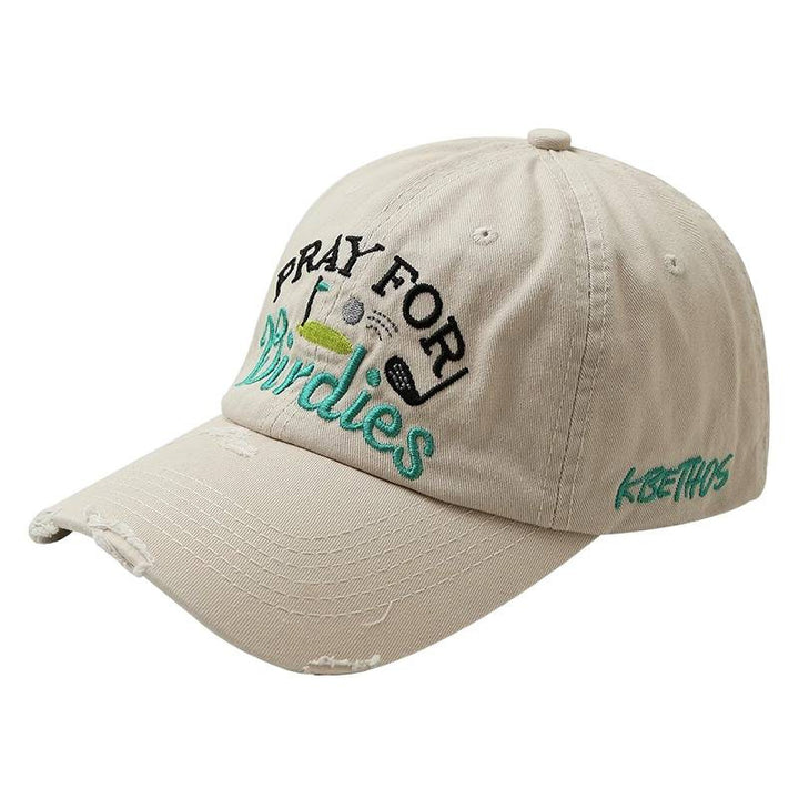 Women's Embroidered Distressed Baseball Cap Stornfield