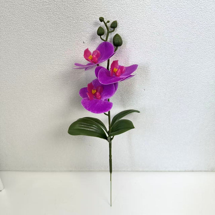 Artificial Orchid Flower Arrangement for Decorative Home Display