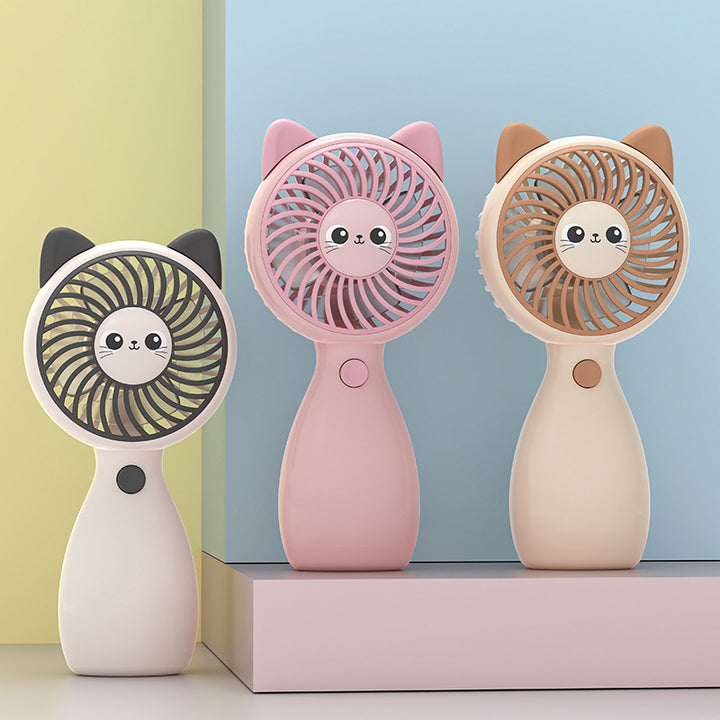 Cute Panda-Themed Handheld Cooling Fan Stornfield