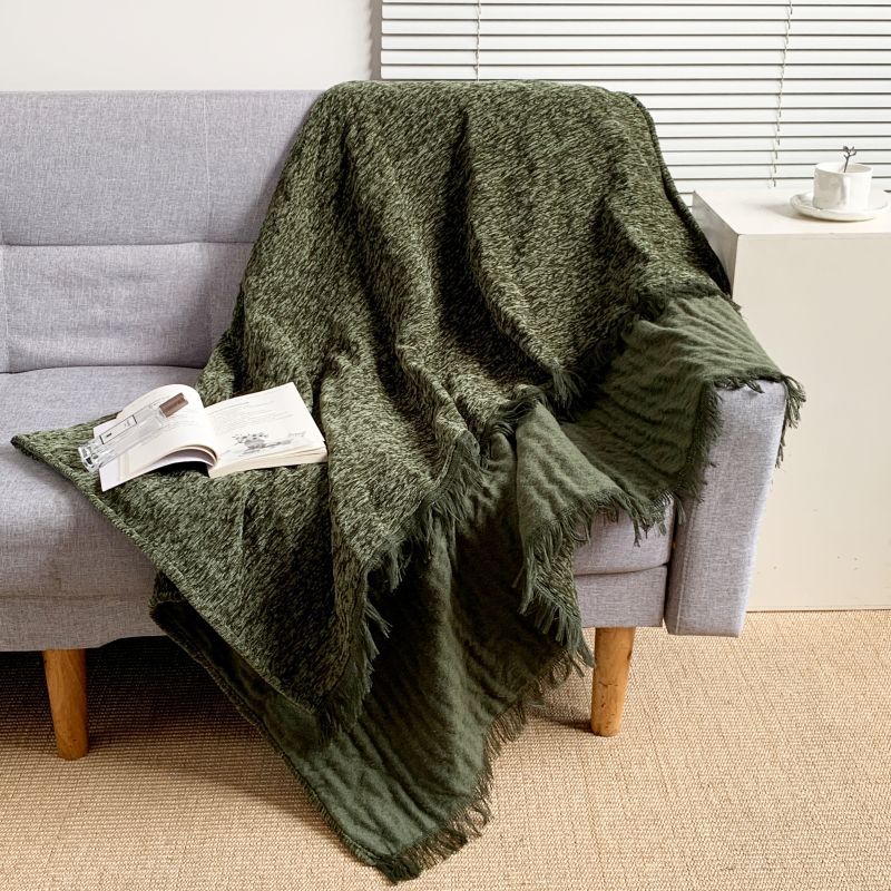 Cozy Knit Throw Blanket