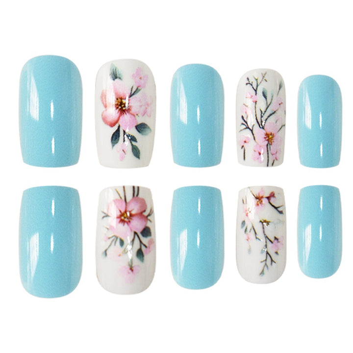 Floral Design Nail Art Extensions Stornfield