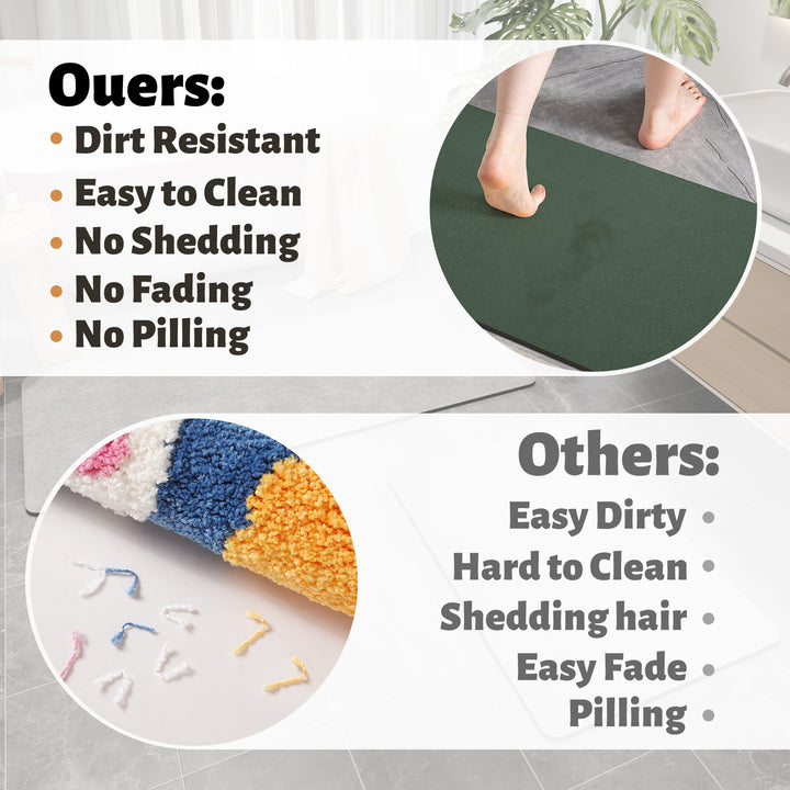 Plush Soft Bath Mat Set