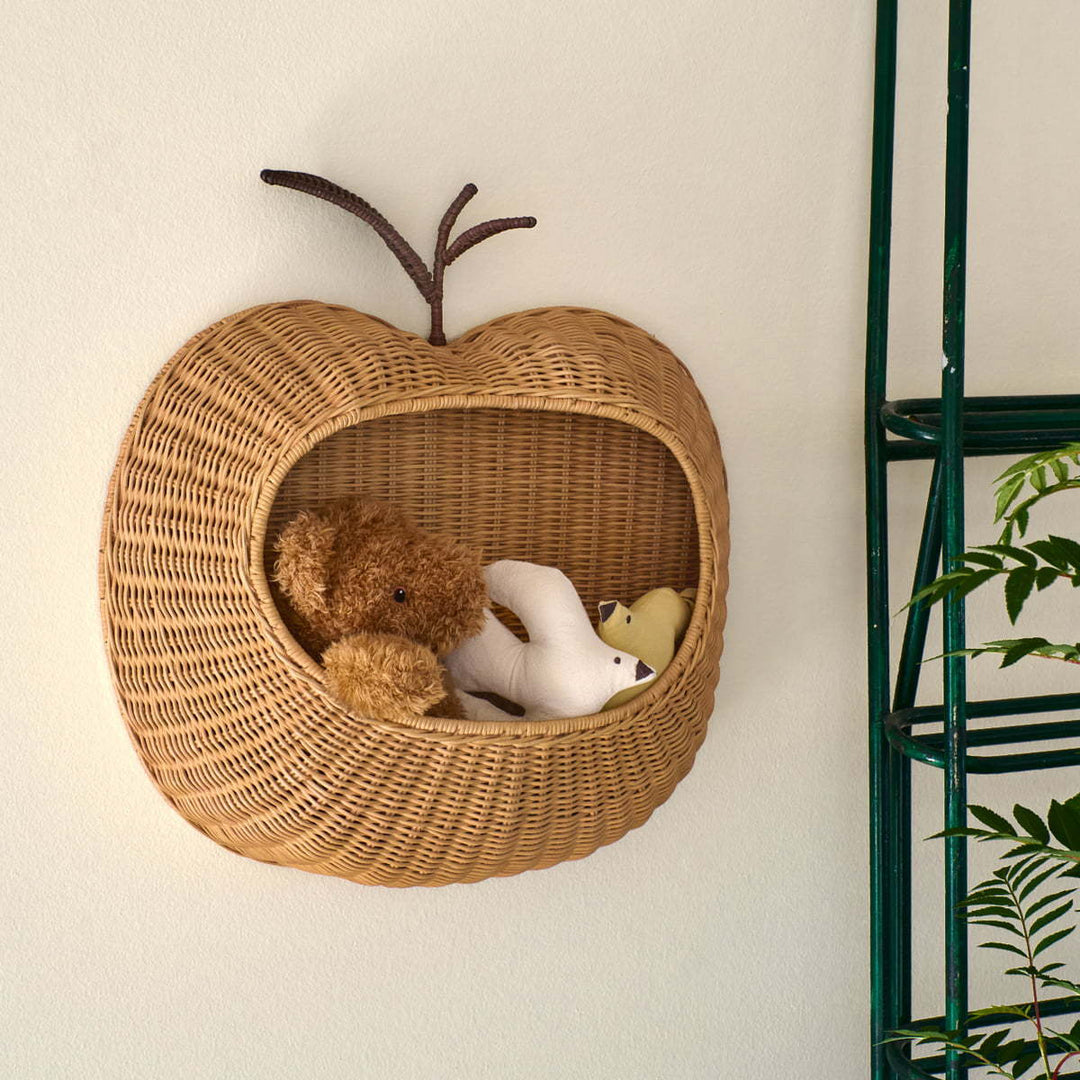 Decorative Woven Pear-Shaped Storage Basket Stornfield