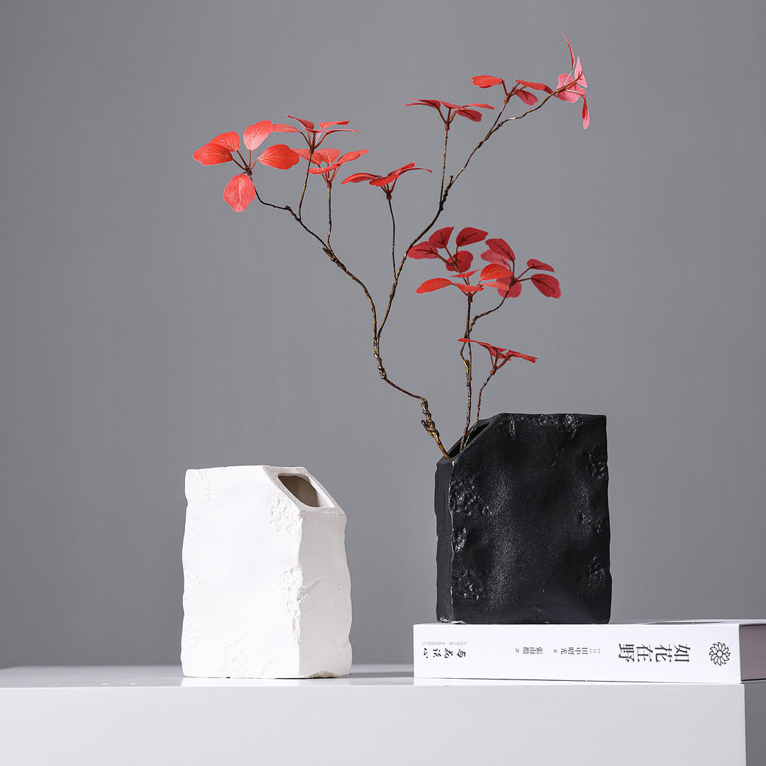 Decorative Textured Ceramic Vase