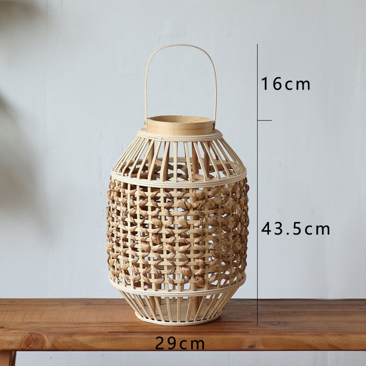 Handcrafted Rattan Lantern Stornfield