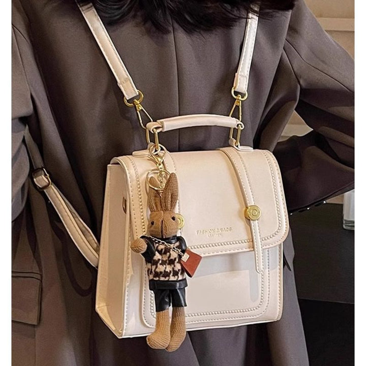 Vintage-Inspired Structured Crossbody Bag Stornfield