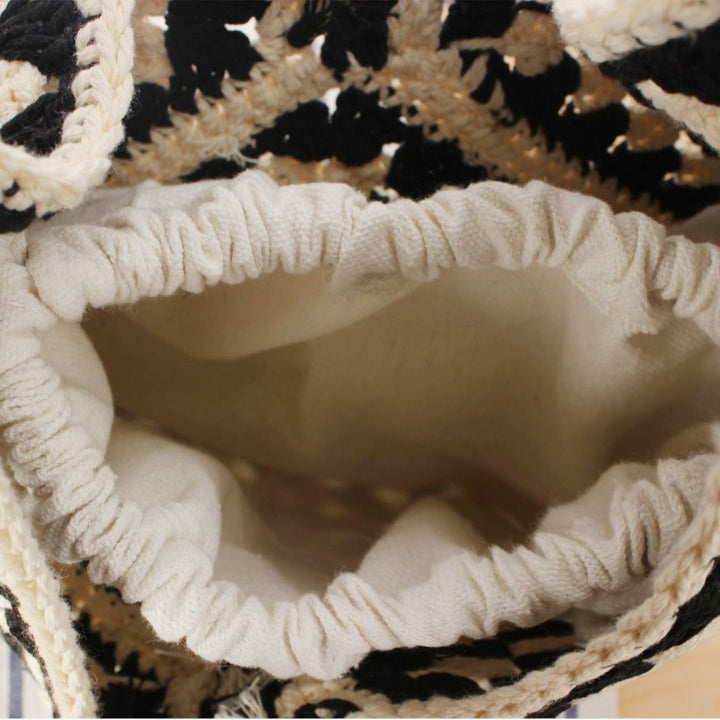 Handcrafted macramé shoulder bag with unique pattern Stornfield