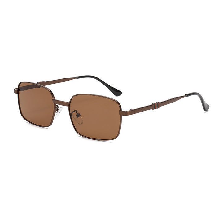 Men's Sleek Square Frame Sunglasses Stornfield