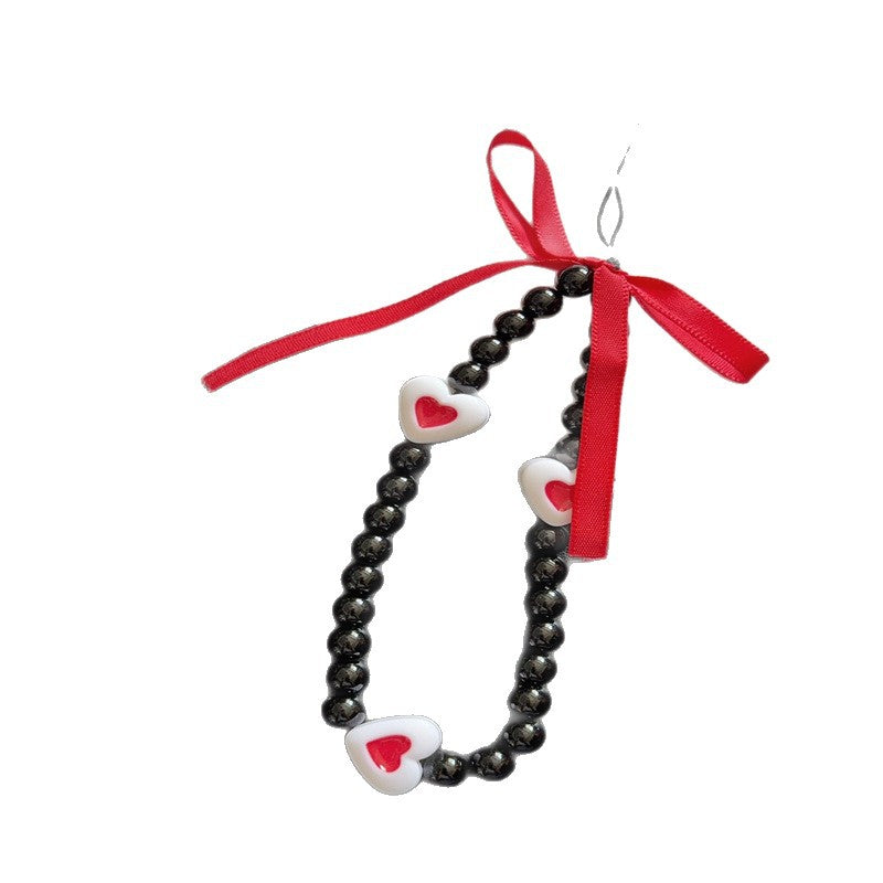 Heart-Themed Beaded Accessory Stornfield