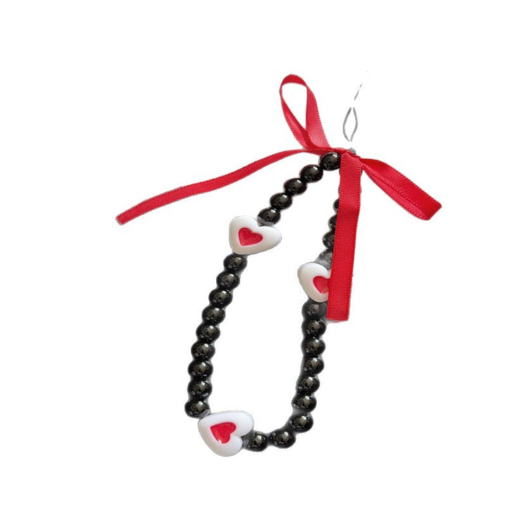Heart-Themed Beaded Accessory Stornfield