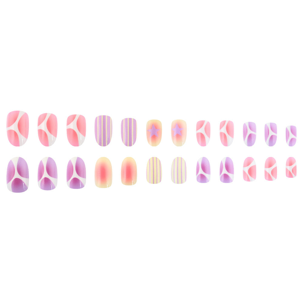 Artistic Press-On Nail Art Collection Stornfield