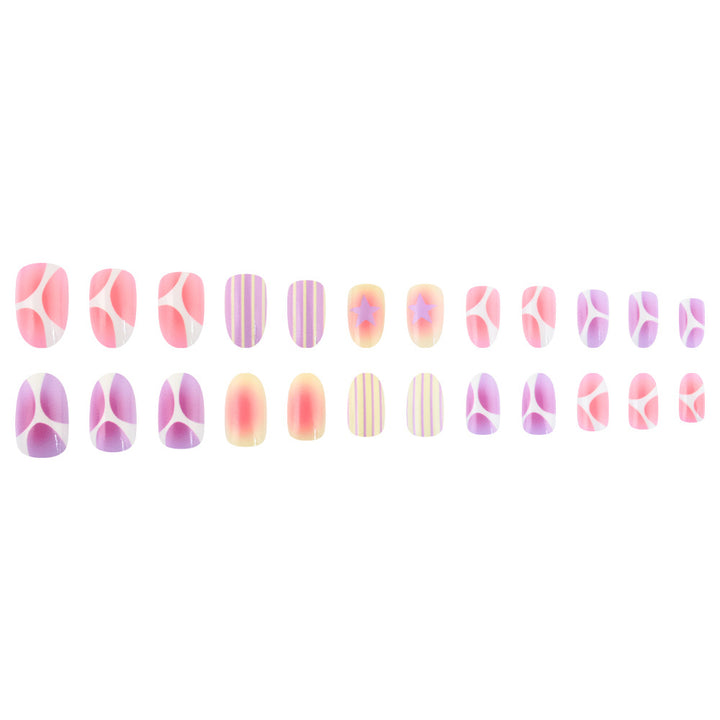 Artistic Press-On Nail Art Collection Stornfield