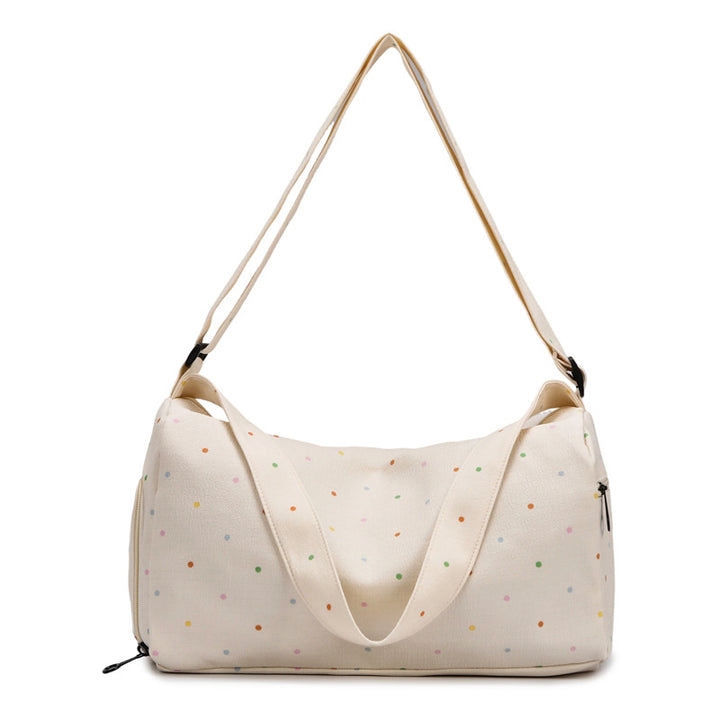 Sporty shoulder bag with unique star pattern Stornfield