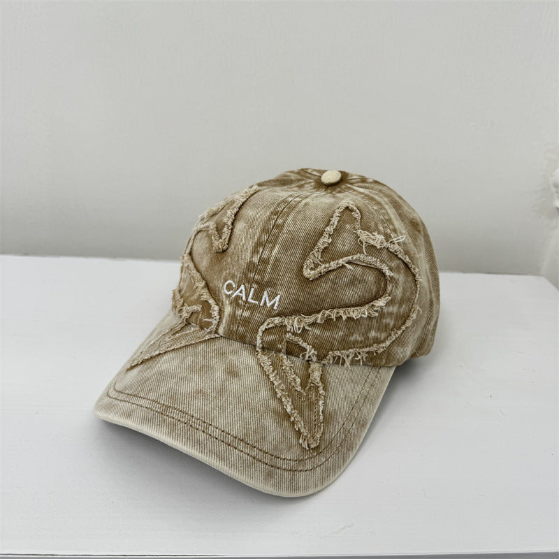 Women's Distressed Graphic Baseball Cap Stornfield