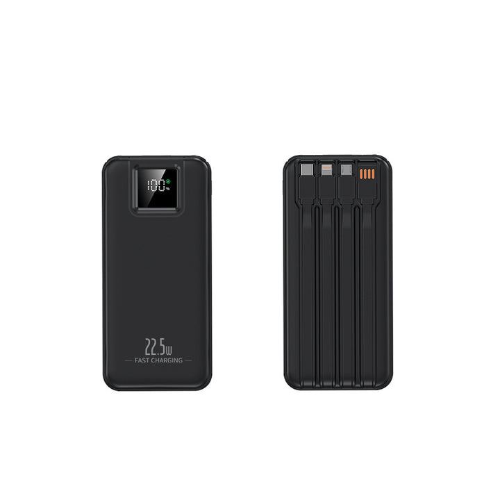 Portable power bank with advanced fast charging technology and smart LCD display Stornfield