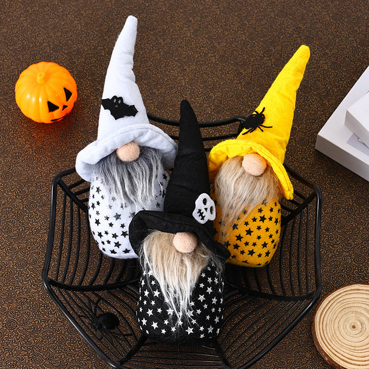 Decorative Halloween Gnome Figure Stornfield