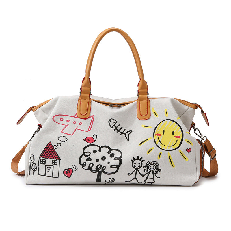 Artistic Print Travel Duffle Bag Stornfield