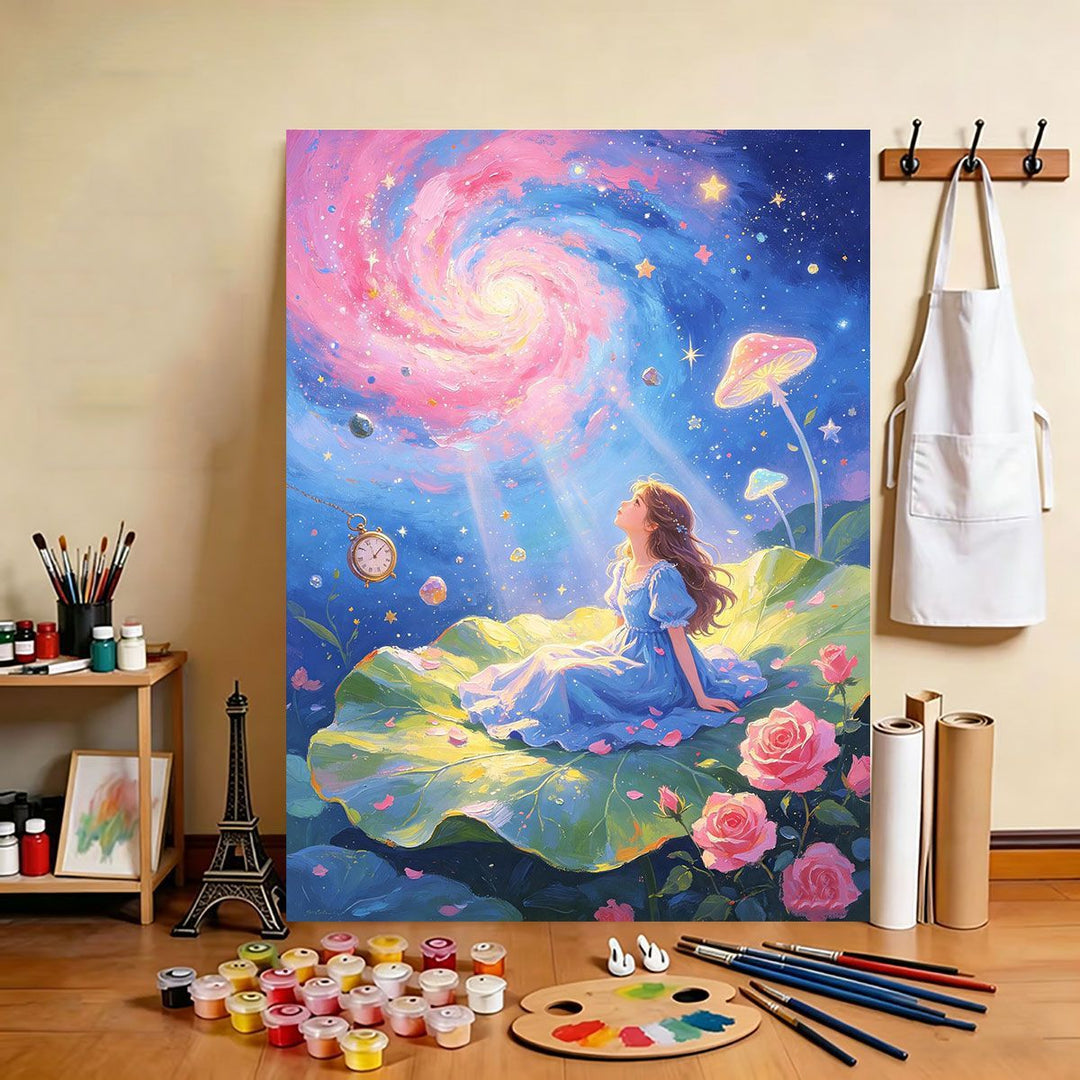 Dreamy Celestial Painting Canvas Art Stornfield