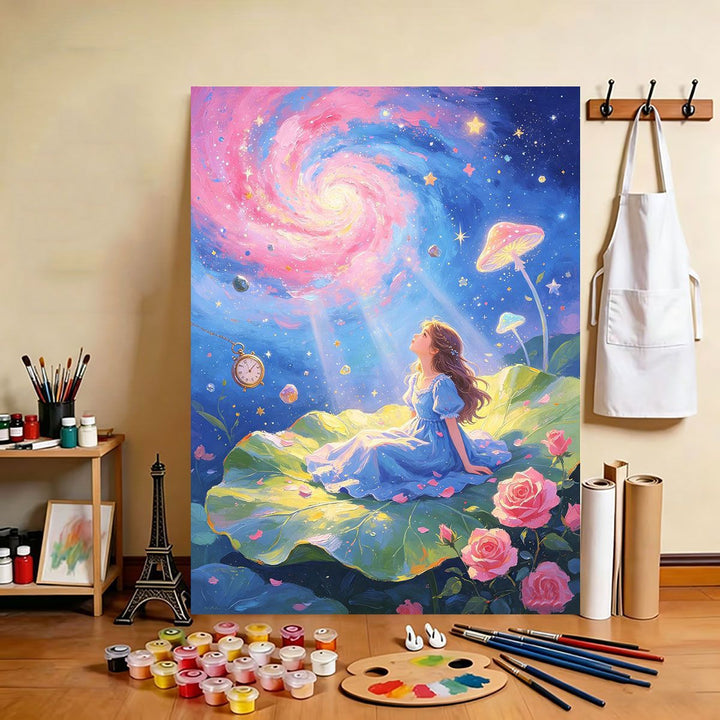 Dreamy Celestial Painting Canvas Art Stornfield