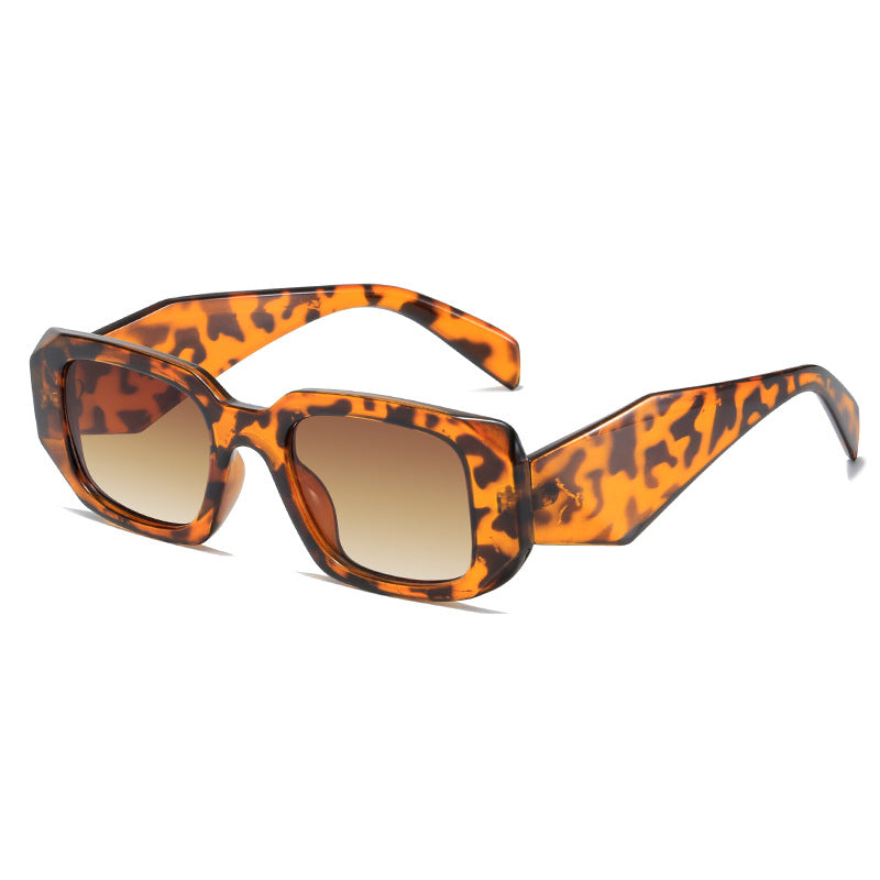 Women’s square designer sunglasses with modern accented frame Stornfield
