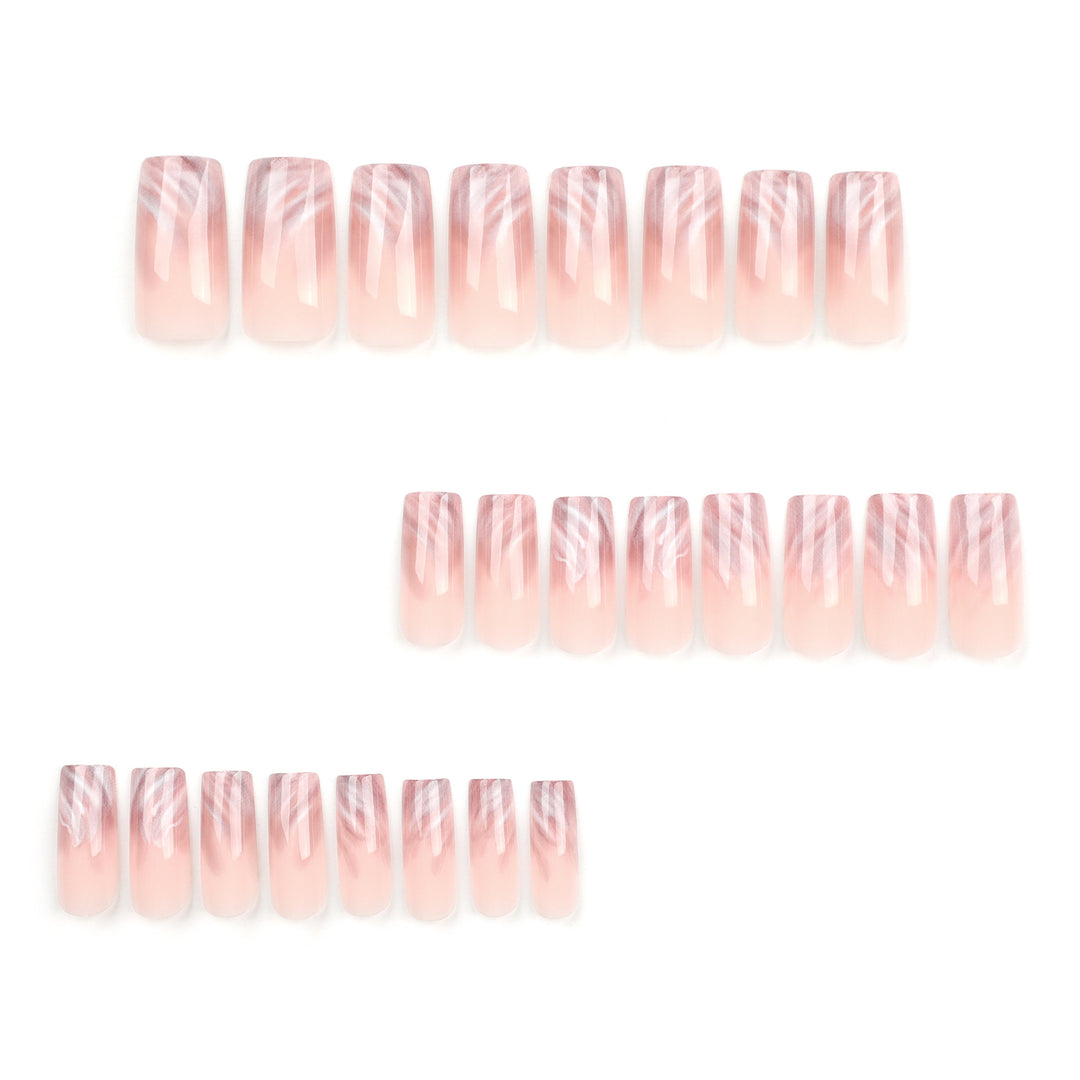 Artistic Acrylic Nails with Elegant Shine Stornfield