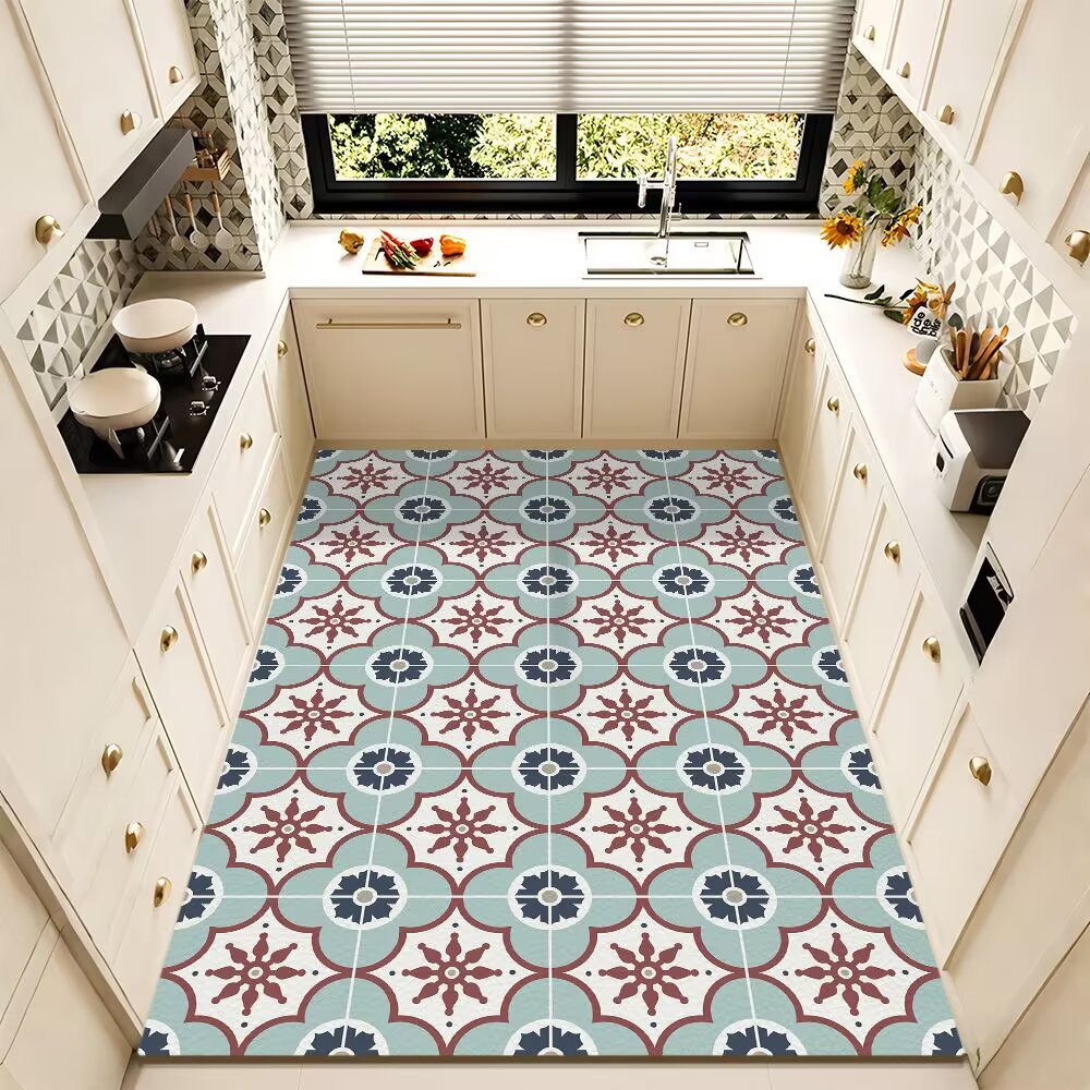 Geometric Kitchen Area Rug