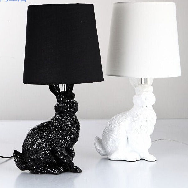 Sculptural Rabbit Table Lamp