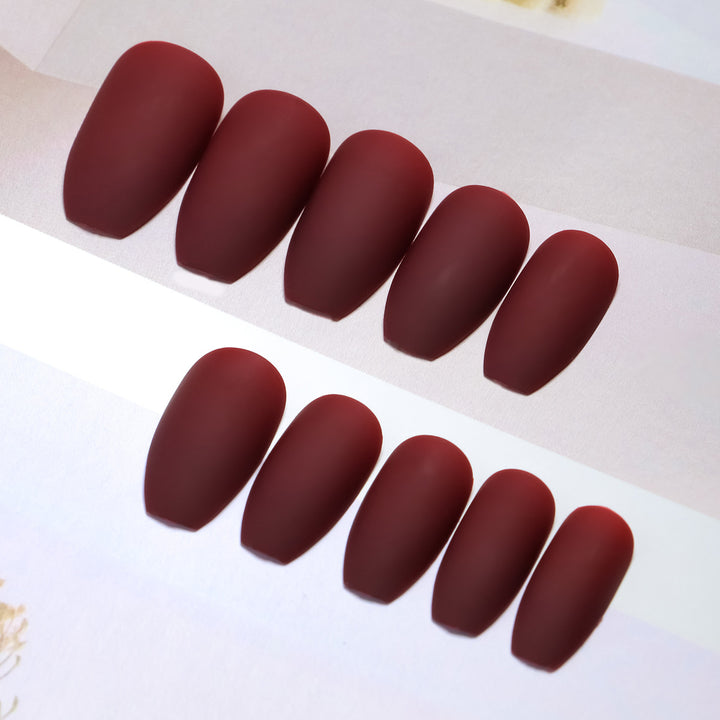 Artistic Matte Press-On Nail Tips Stornfield