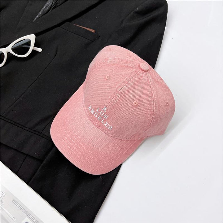 Women's Distressed Vintage Los Angeles Baseball Cap Stornfield