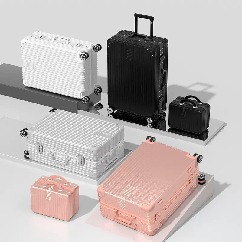 Premium Textured Hard-Shell Luggage Stornfield
