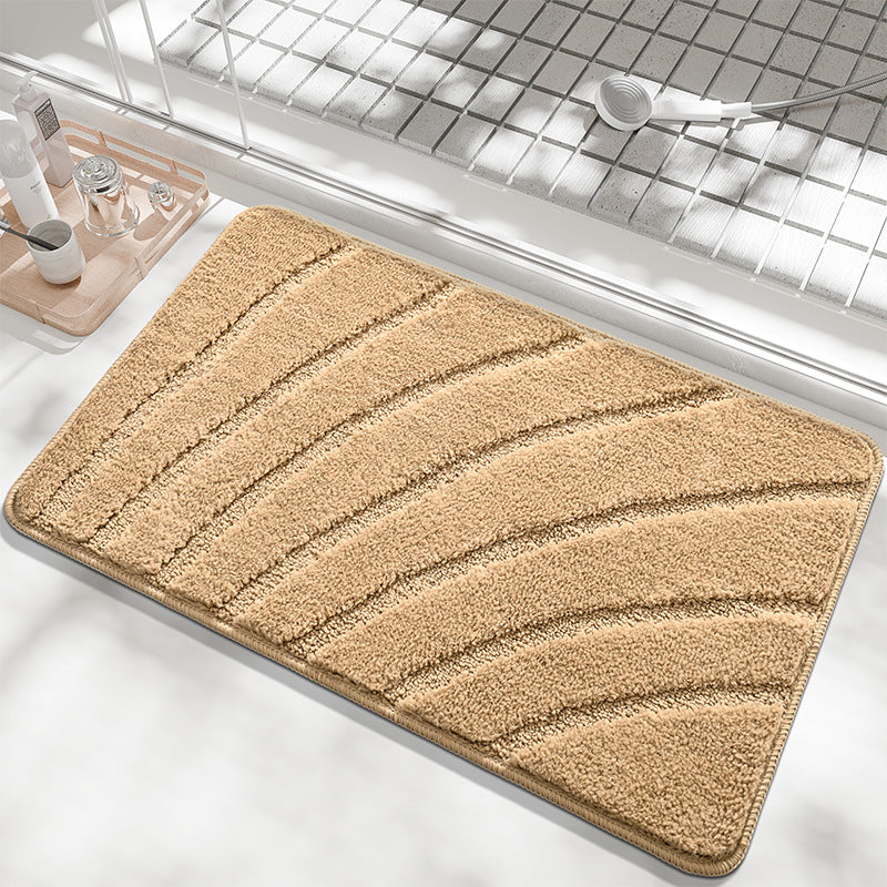 Plush Contoured Bath Mat